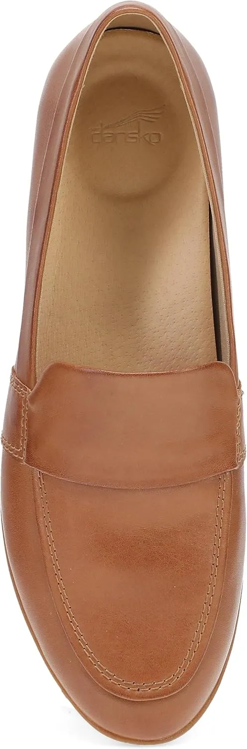 Dansko Linden Slip-On Loafers for Women - Comfortable Flat Shoes with Arch Support - Versatile Casual to Dressy Footwear - Lightweight Rubber Outsole