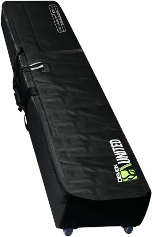 Demon United 2020 New Flight Snowboard Travel Bag- Double Snowboard Bag for Airport Travel- Snowboard Bag Fully Padded with XL Sized Wheels Ultra Durable for Airline Travel