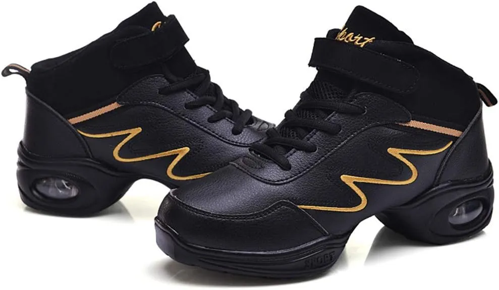 DKZSYIM Men and Women's Boost Dance Sneaker/Modern Jazz Ballroom Performance Dance-Sneakers Sports Shoes,Model B51/B52/B53