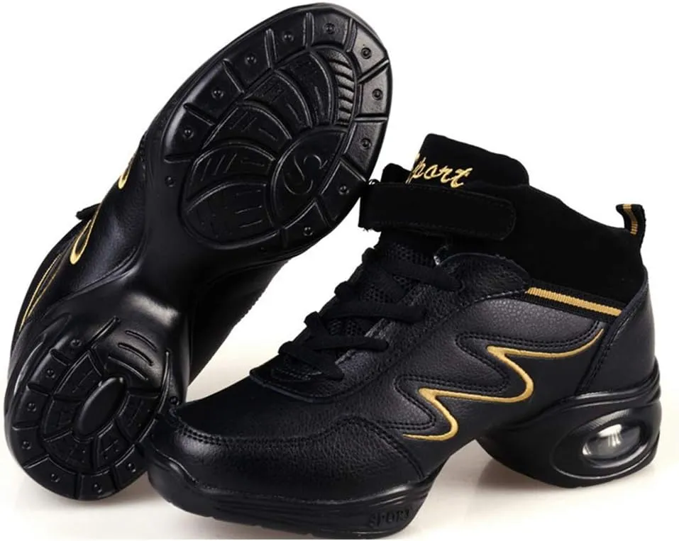 DKZSYIM Men and Women's Boost Dance Sneaker/Modern Jazz Ballroom Performance Dance-Sneakers Sports Shoes,Model B51/B52/B53