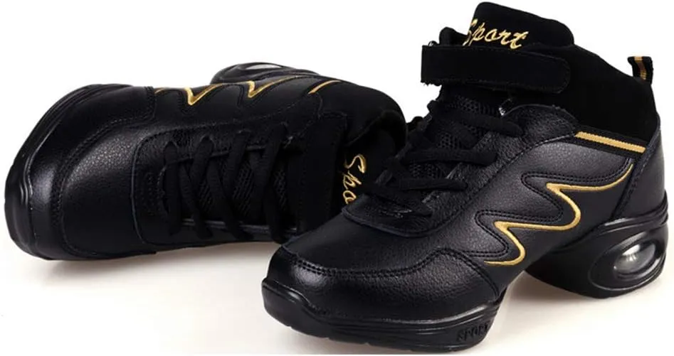 DKZSYIM Men and Women's Boost Dance Sneaker/Modern Jazz Ballroom Performance Dance-Sneakers Sports Shoes,Model B51/B52/B53