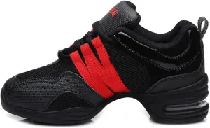 DKZSYIM Men and Women's Boost Dance Sneaker/Modern Jazz Ballroom Performance Dance-Sneakers Sports Shoes,Model B55/B56