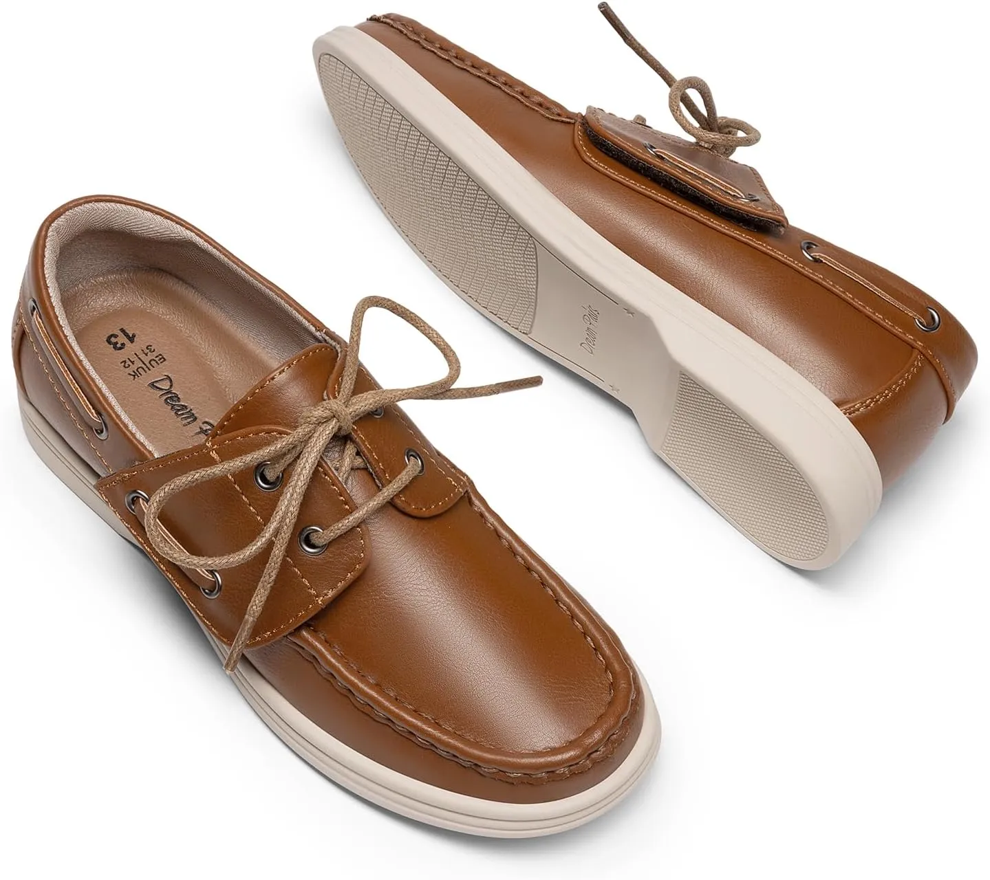 DREAM PAIRS Boys Dress Shoes Boat Shoes Slip on Loafers Casual School Shoes (Toddler/Little Kid/Big Kid)