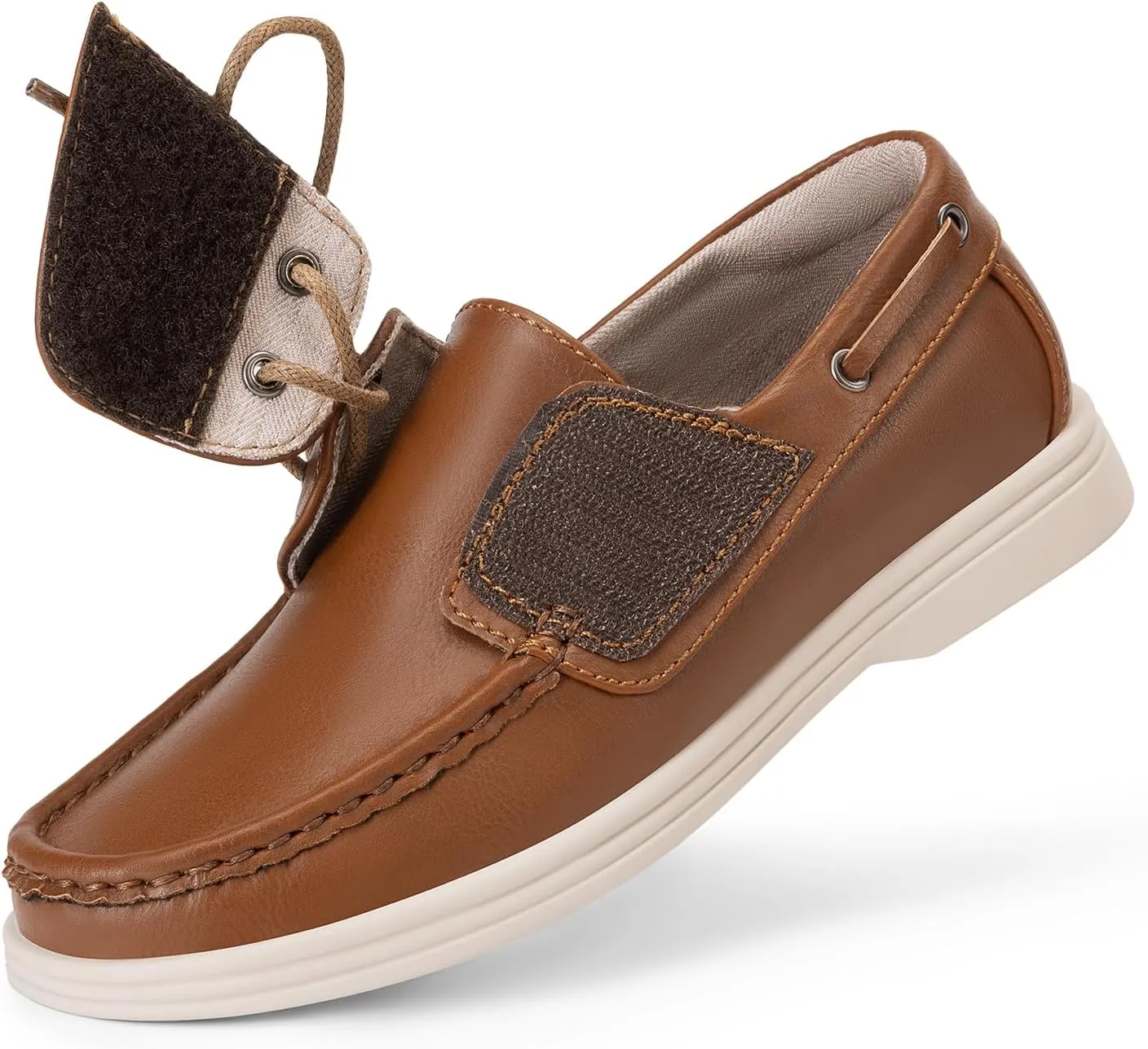 DREAM PAIRS Boys Dress Shoes Boat Shoes Slip on Loafers Casual School Shoes (Toddler/Little Kid/Big Kid)