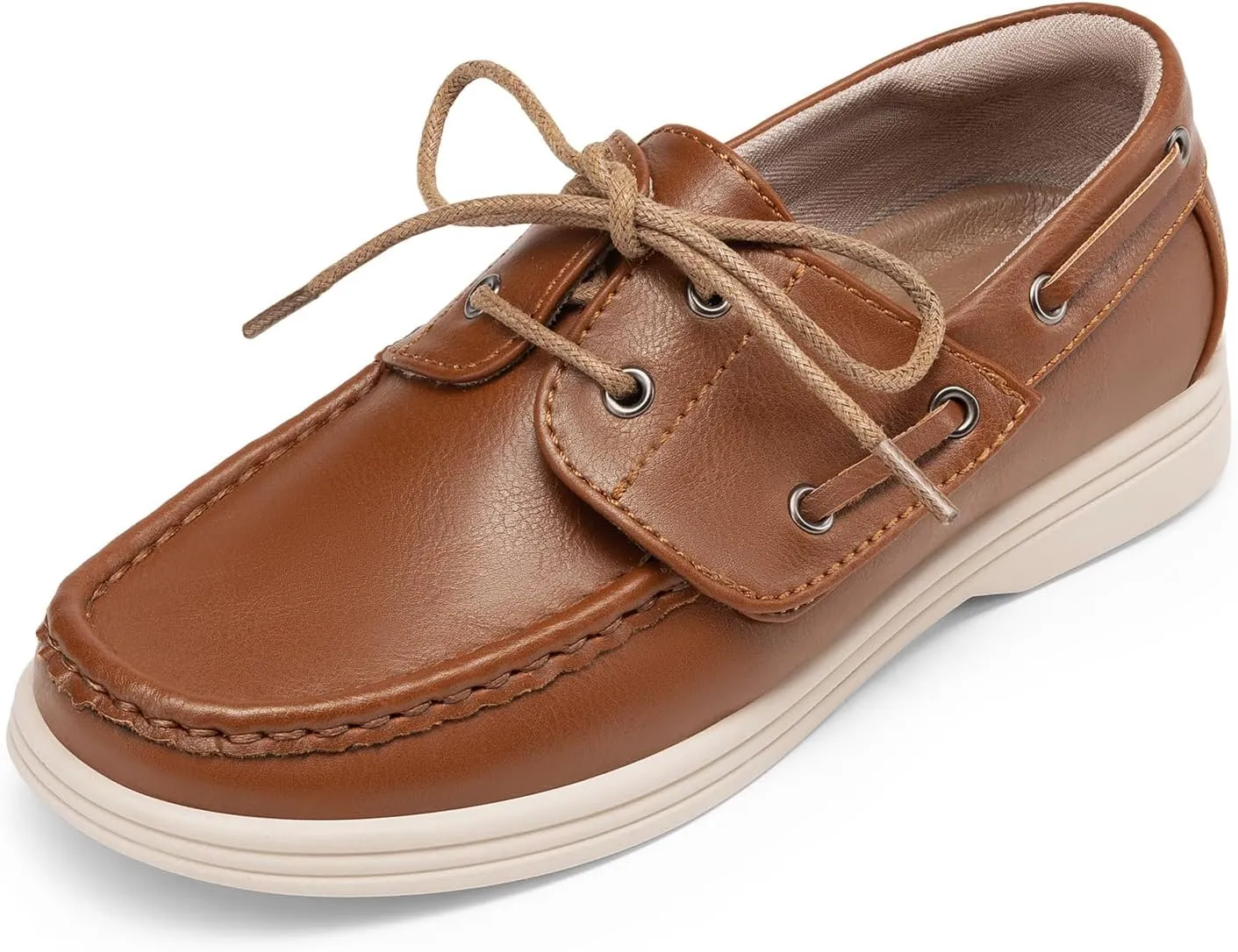 DREAM PAIRS Boys Dress Shoes Boat Shoes Slip on Loafers Casual School Shoes (Toddler/Little Kid/Big Kid)