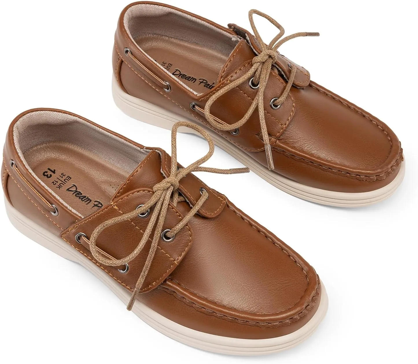 DREAM PAIRS Boys Dress Shoes Boat Shoes Slip on Loafers Casual School Shoes (Toddler/Little Kid/Big Kid)