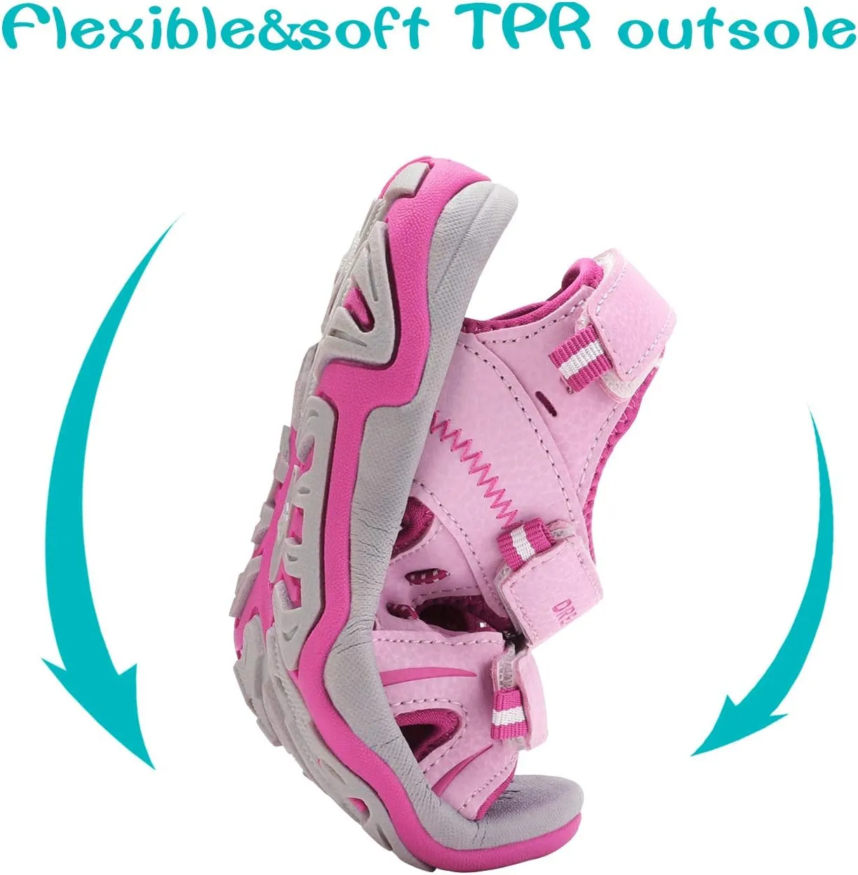 DREAM PAIRS Boys Girls Fashion Athletic Summer Sports Sandals(Toddler/Little Kid/Big Kid)