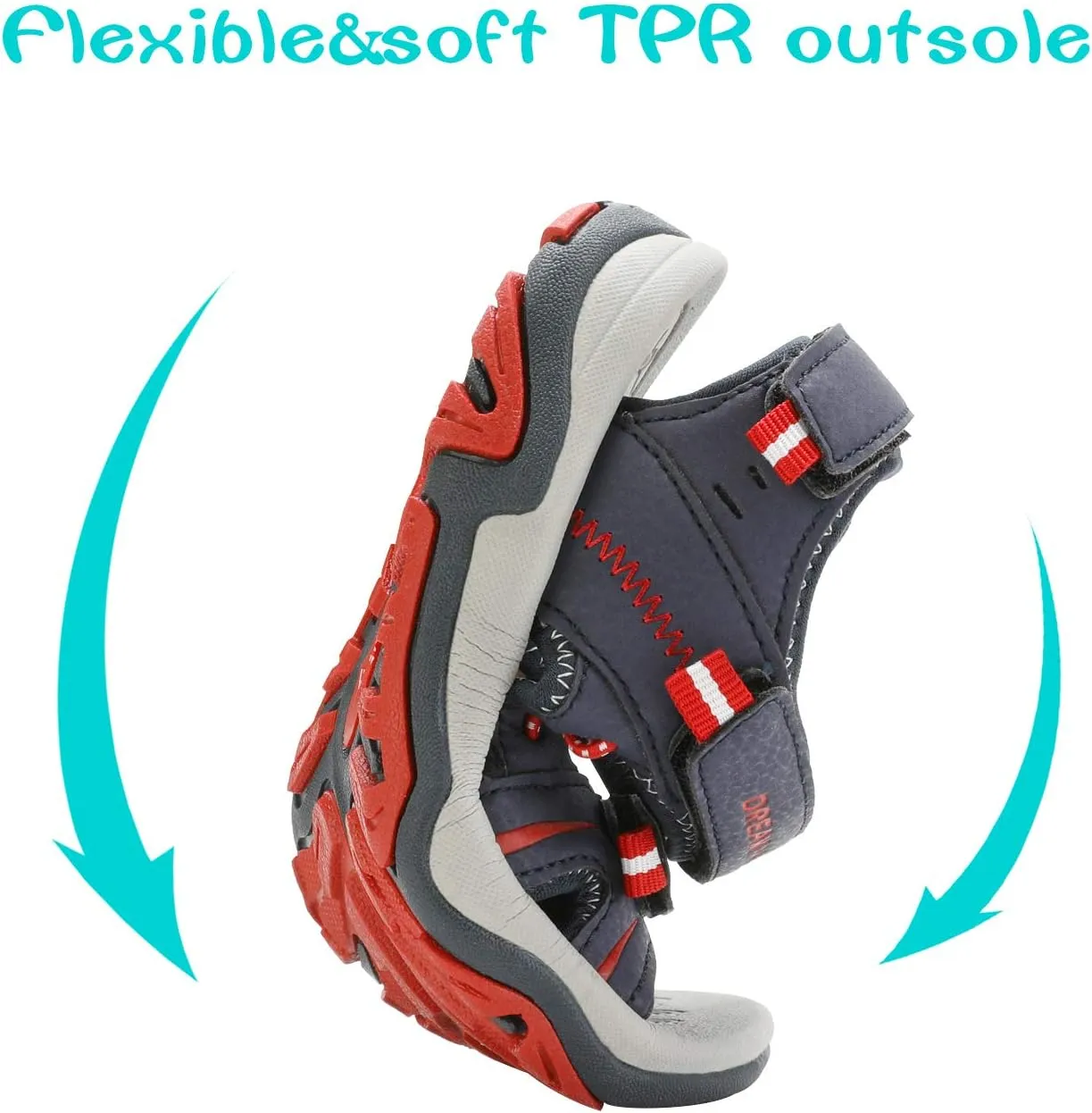 DREAM PAIRS Boys Girls Fashion Athletic Summer Sports Sandals(Toddler/Little Kid/Big Kid)