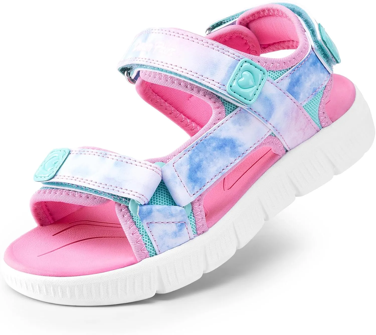 DREAM PAIRS Boys Girls Sandals Kids Athletic Summer Water Open Toe Shoes for Little/Big Kid