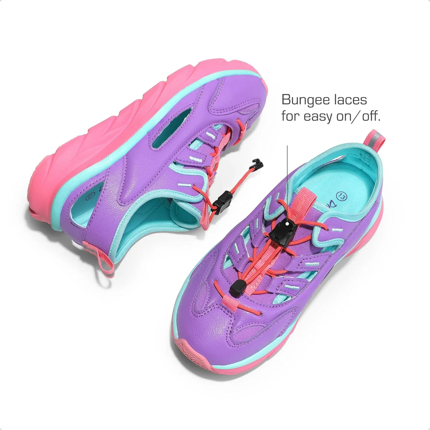 DREAM PAIRS Boys Girls Summer Outdoor Athletic Sport Sandals for Little/Big Kids