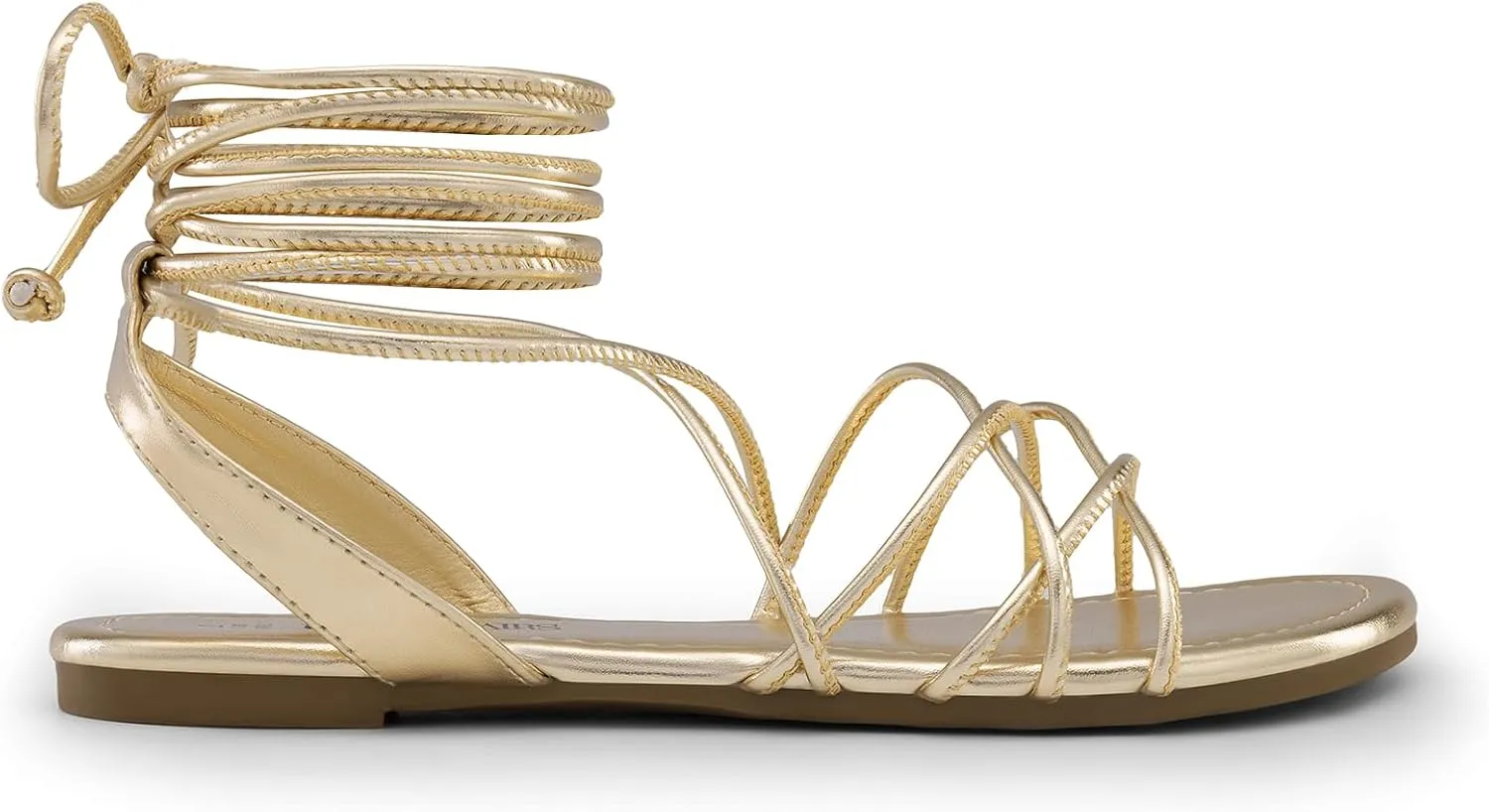 DREAM PAIRS Lace-up Gladiator Sandals Strappy Dressy Summer Flat Sandals for Women