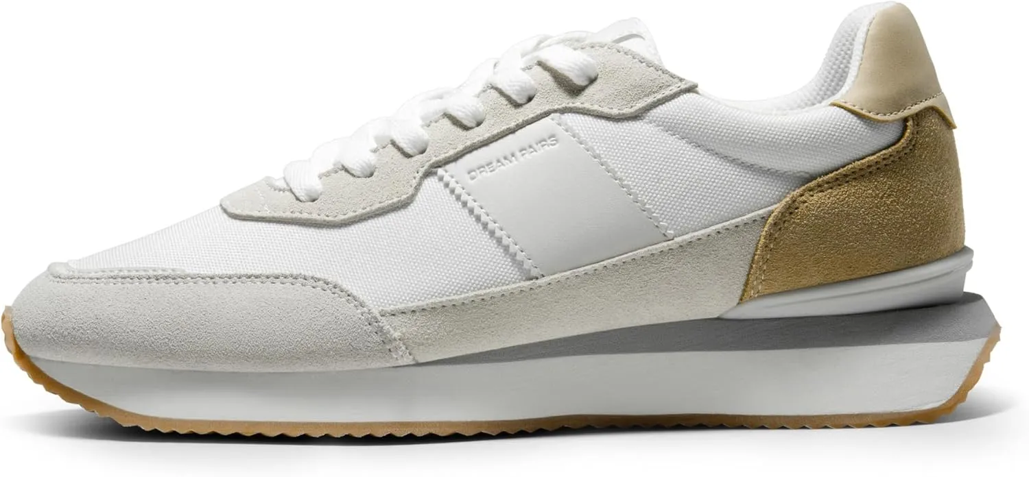 DREAM PAIRS Men's Fashion Sneakers Lace-Up Classic Shoes