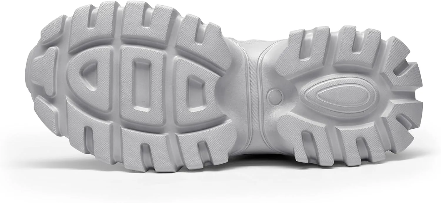 DREAM PAIRS Women Chunky Fashion Sneakers Platform Bold Lace-Up Comfortable Sneakers.