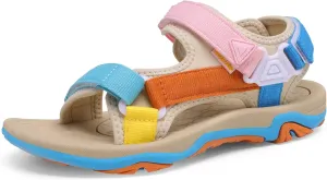 DREAM PAIRS Women’s Arch Support Hiking Sandals Sport Outdoor Athletic Comfortable Summer Beach Water Sandals