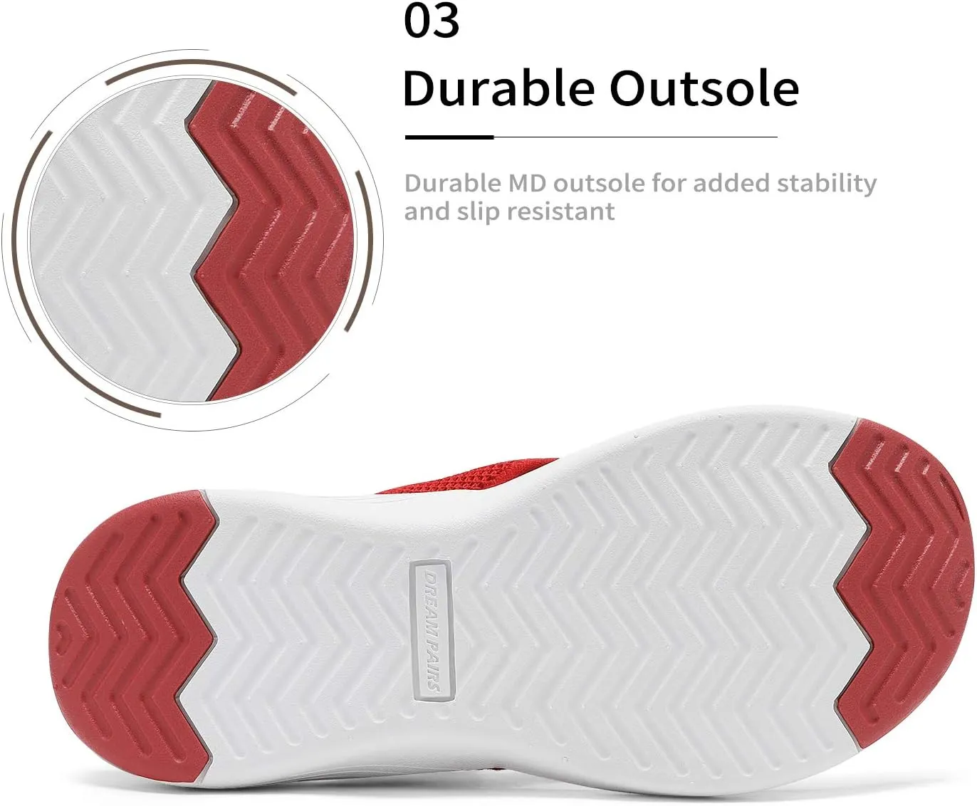 DREAM PAIRS Women's Arch Support Soft Cushion Flip Flops Thong Sandals