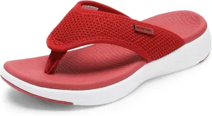 DREAM PAIRS Women's Arch Support Soft Cushion Flip Flops Thong Sandals