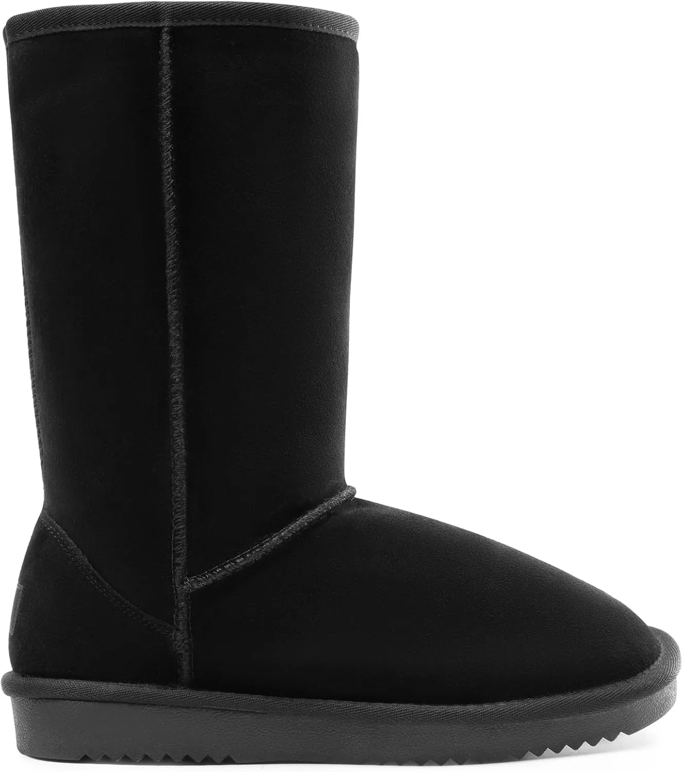 DREAM PAIRS Women's High-top Winter Snow Boots Slip on Warm Comfortable Outdoor Booties Shoes for Women FuzzyClassic