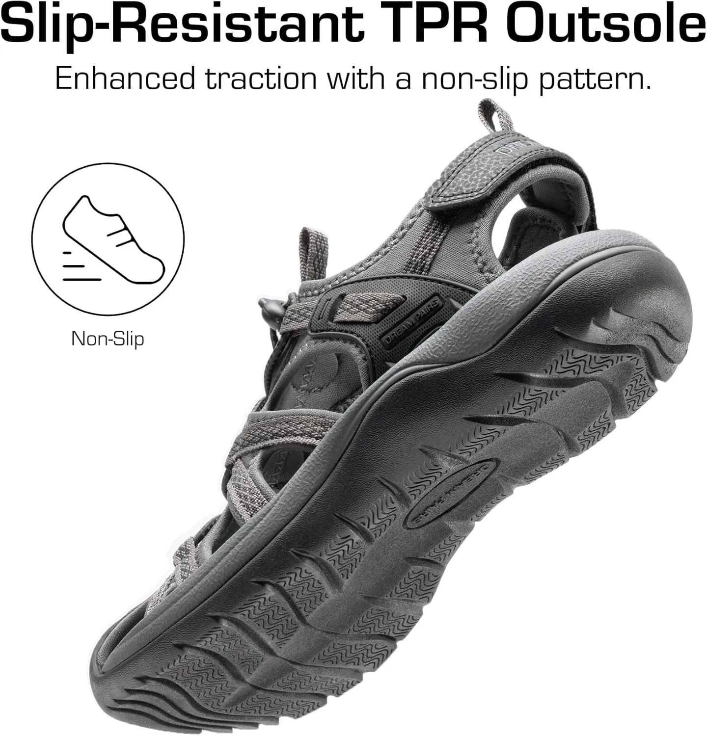 DREAM PAIRS Women's Hiking Sandals Adventurous Summer Sports Shoes Outdoor