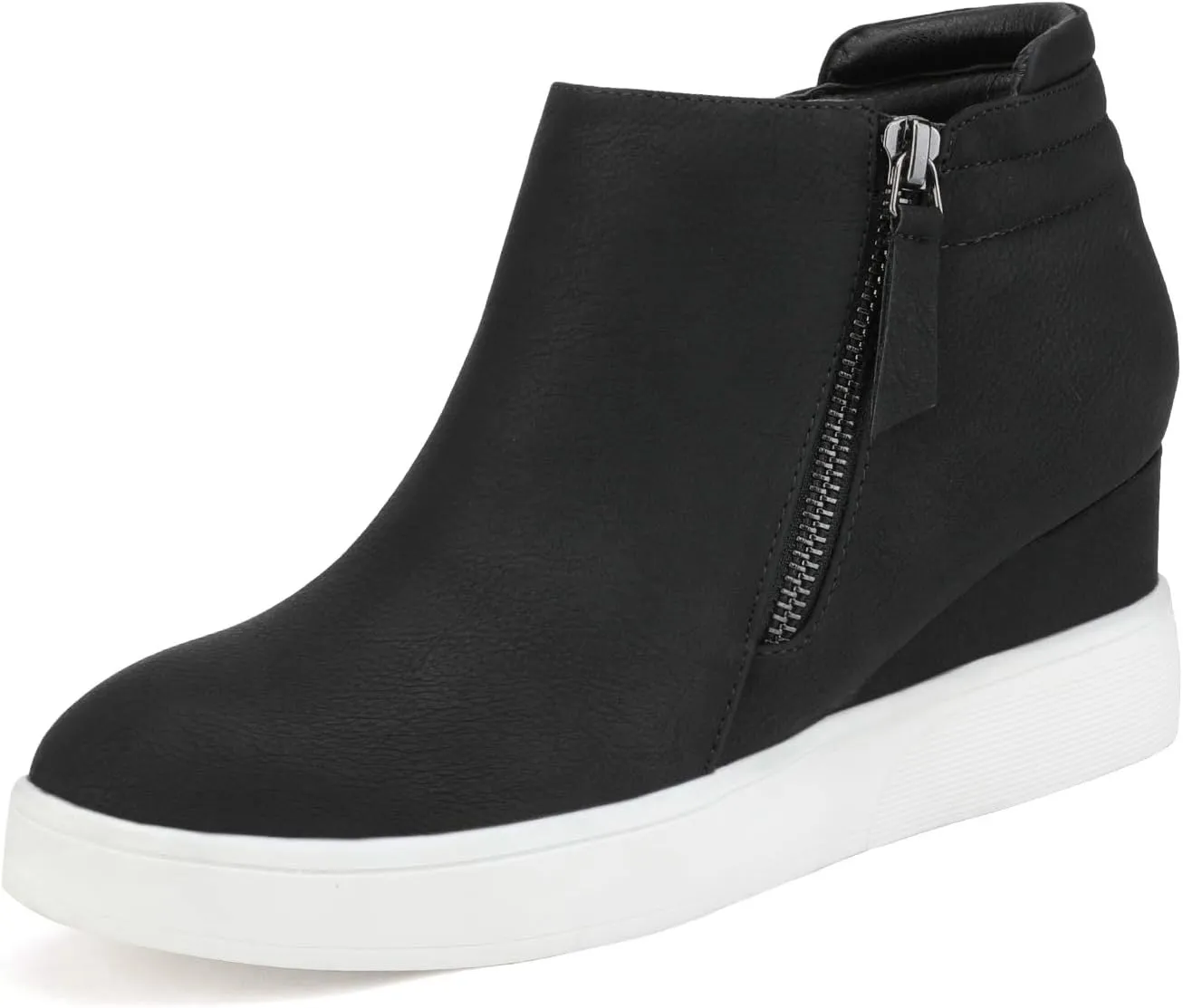 DREAM PAIRS Women’s Platform Wedge Sneakers Ankle Booties