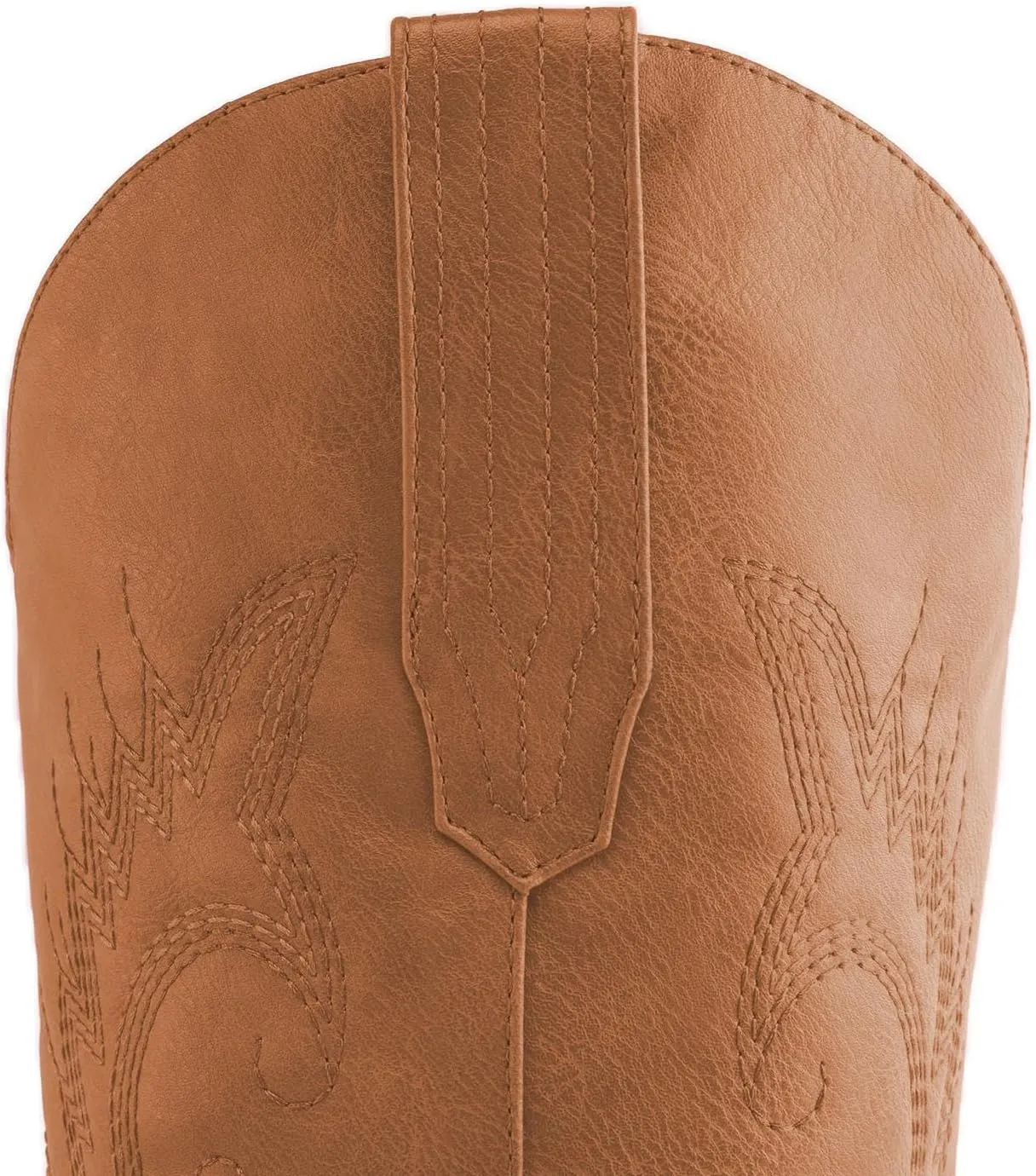 DREAMCIA Mid Calf Height Embroidered Cowgirl Boots Vintage Western Cowboy Boots for Women with Embroidery and Chunky Heel