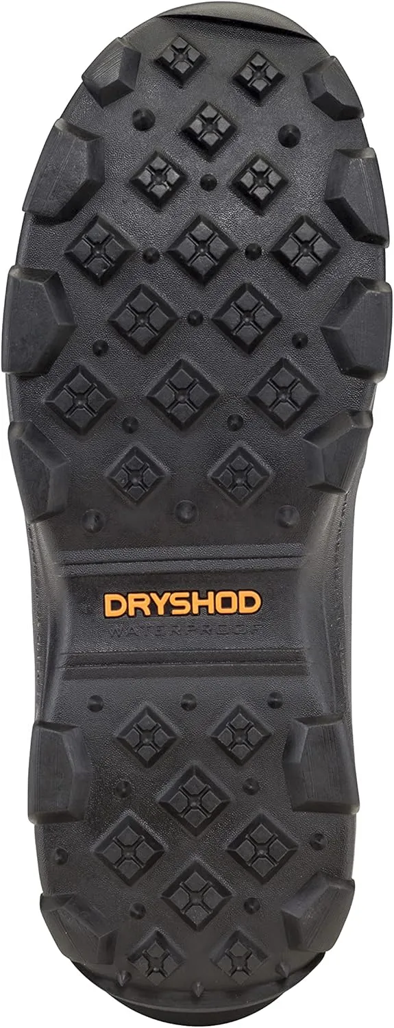 Dryshod Mens Haymaker Hi Hard Working Boots|Rubber | Waterproof | Brown | HAY-MH-BR