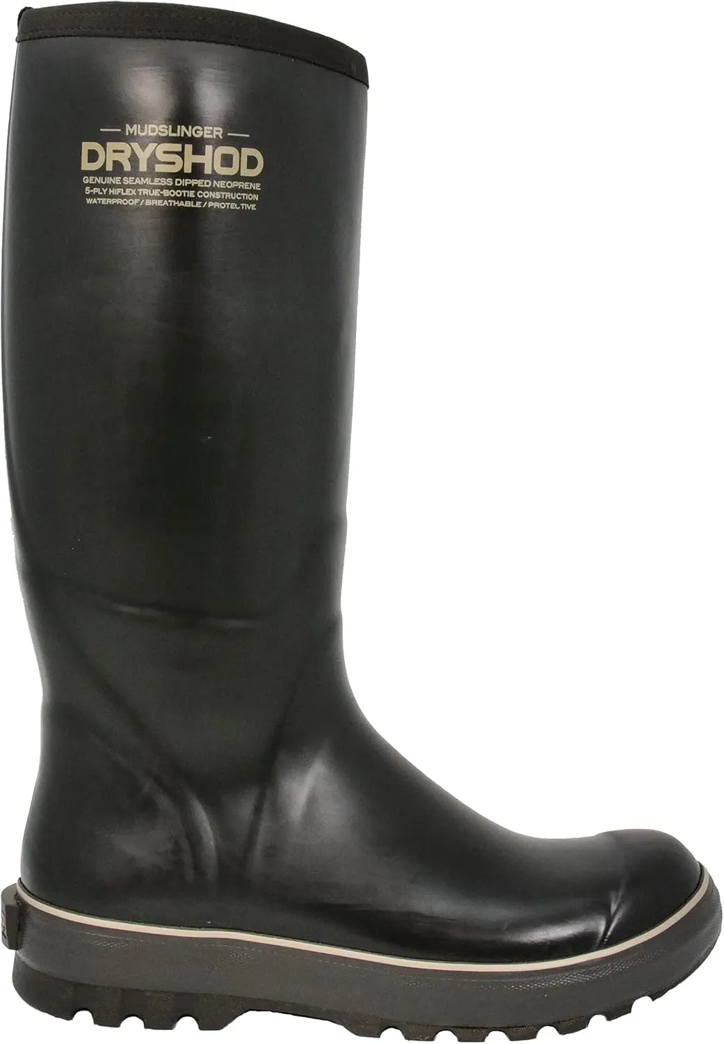 Dryshod Women's Haymaker Hi Hard Working Boots|Rubber | Waterproof | Brown |HAY-WH-BR