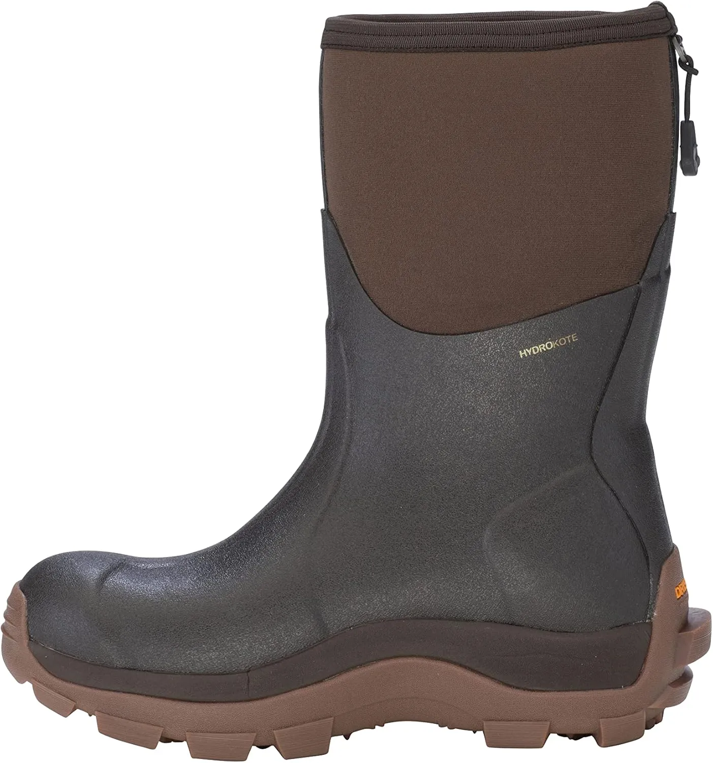 Dryshod Women's Haymaker Mid Hard Working Boots|Rubber | Waterproof | Brown |HAY-WM-BR
