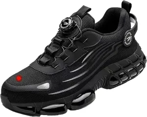 Evontira Shoes for Men, Evontira Steel Toe Power Trainers, Evontura Steel Toe Shoes, Puncture Proof Slip on Sneakers