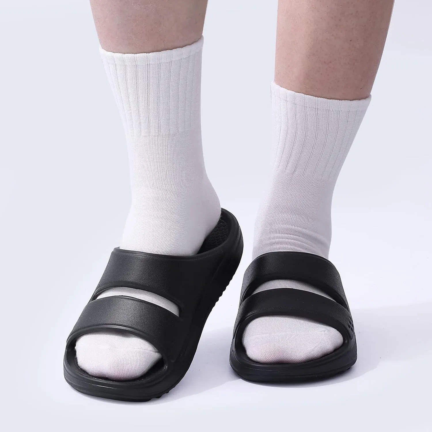 Evshine Orthopedic Sandals for Women Arch Support Recovery Slides Cloud Slippers for Plantar Fasciitis | Extremely Comfort