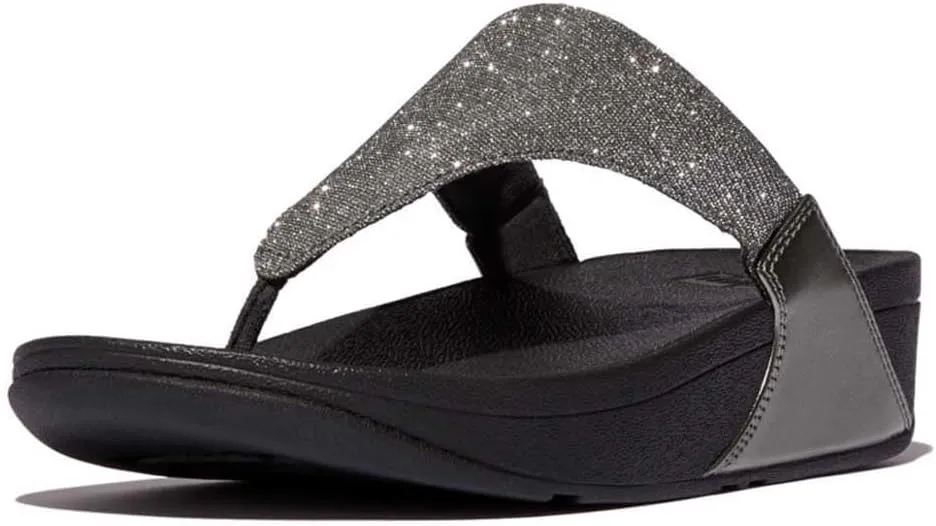 Fitflop Women's Lulu Shimmerlux Toe-Post Sandals