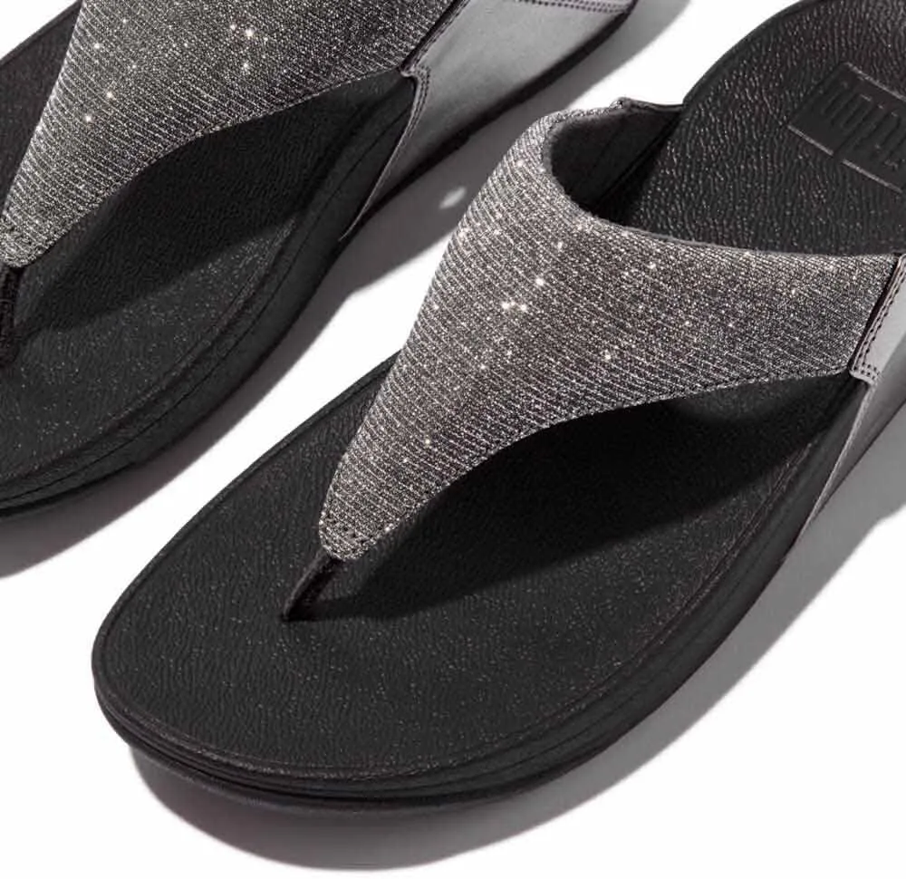 Fitflop Women's Lulu Shimmerlux Toe-Post Sandals