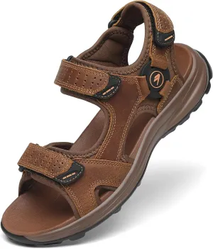 FLARUT Men's Sport Sandals Outdoor Hiking Sandal Open Toe Walking Sandals for Summer Beach Water Shoes