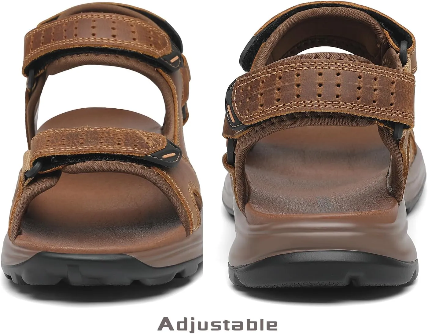 FLARUT Men's Sport Sandals Outdoor Hiking Sandal Open Toe Walking Sandals for Summer Beach Water Shoes