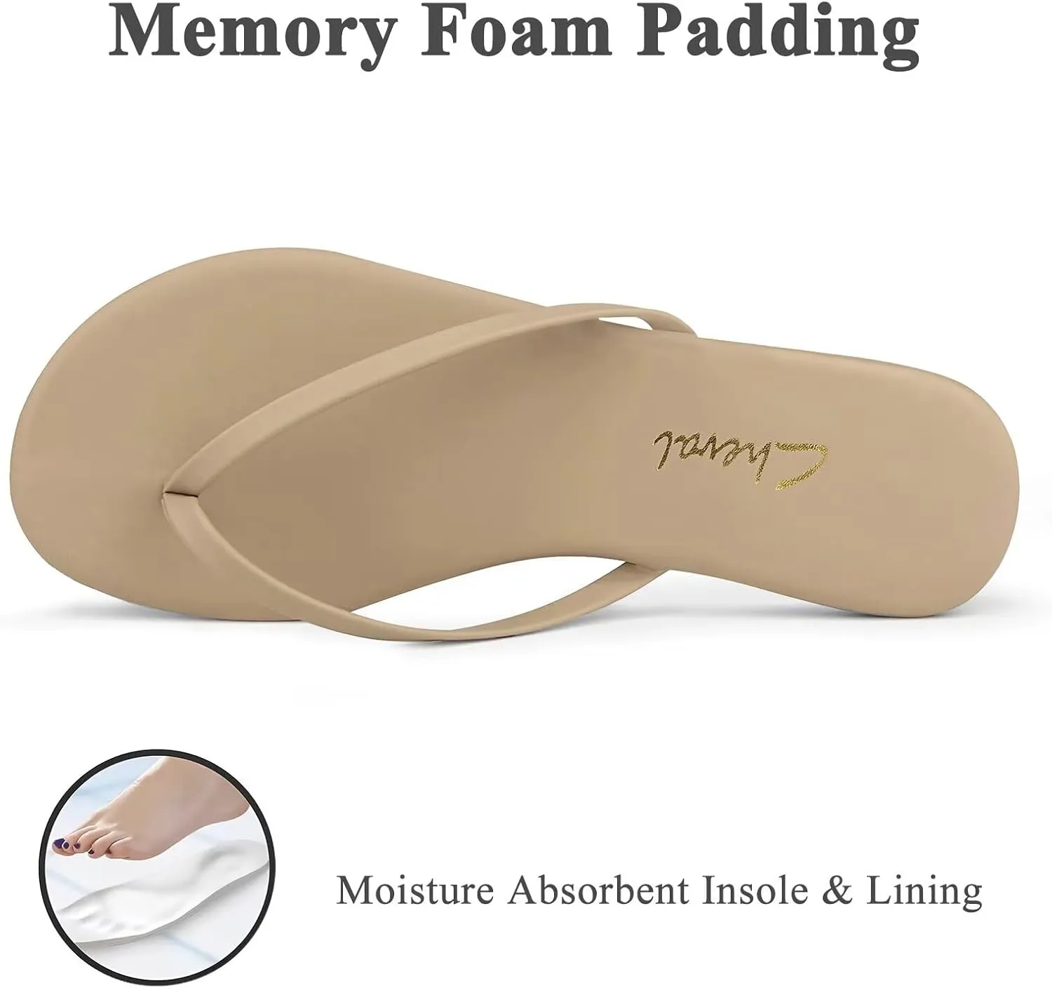 Flat Leather Flip Flops for Women, Comfortable Dressy Thong Sandals 2025 Summer and Spring Vacation Essentials, Chanclas Para Mujer