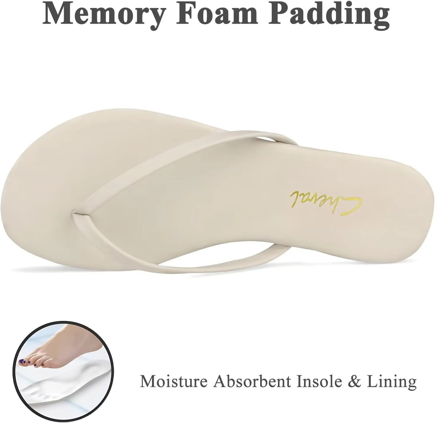 Flat Leather Flip Flops for Women, Comfortable Dressy Thong Sandals 2025 Summer and Spring Vacation Essentials, Chanclas Para Mujer