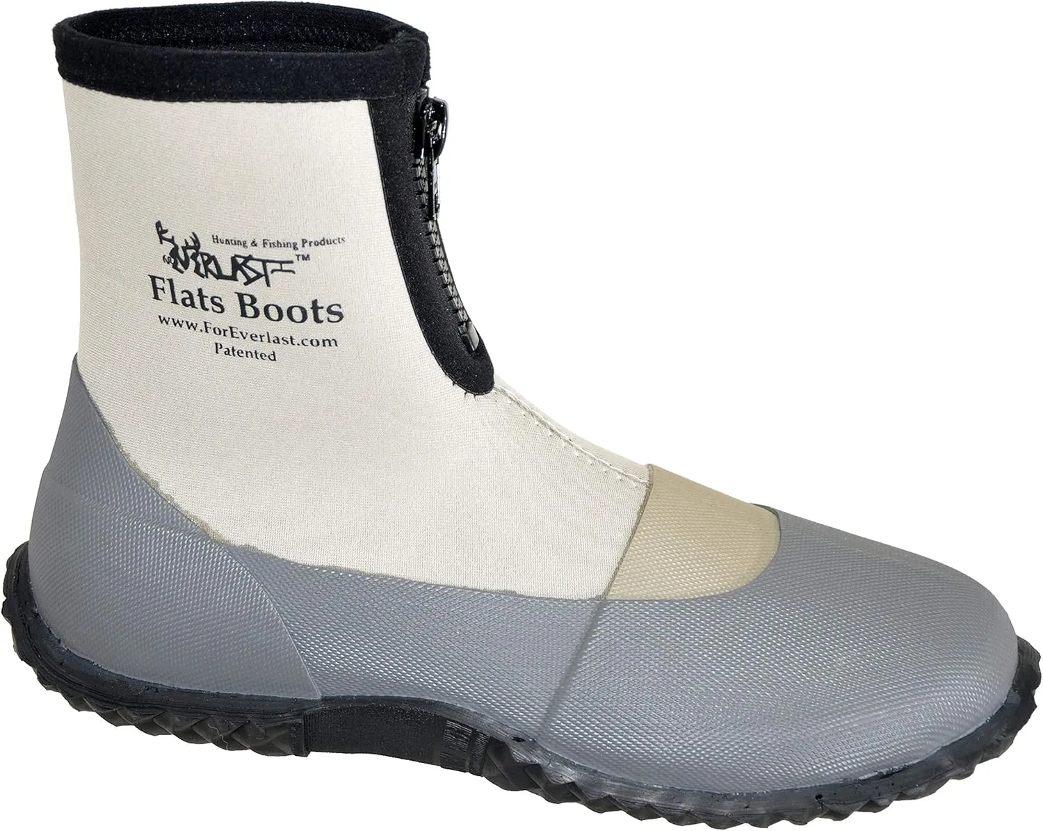 ForEverlast Flats Boots Lightweight Neoprene Rubber Boots for Fishing & Wading, Water Resistant, for Men & Women