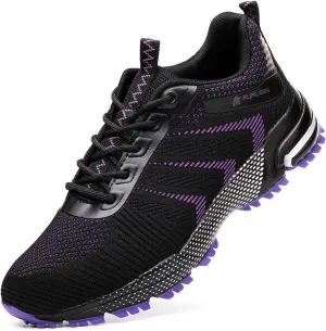 Furuian Steel Toe Sneakers for Women Men Lightweight Safety Shoes Comfortable Steel Toe Shoes