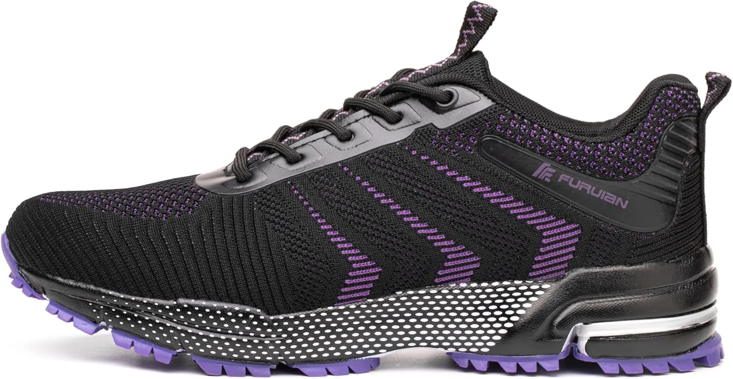 Furuian Steel Toe Sneakers for Women Men Lightweight Safety Shoes Comfortable Steel Toe Shoes