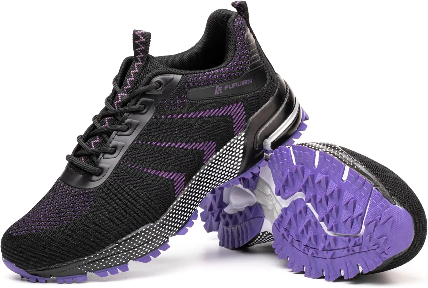 Furuian Steel Toe Sneakers for Women Men Lightweight Safety Shoes Comfortable Steel Toe Shoes
