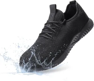 Furuian Waterproof Steel Toe Shoes for Men Comfortable Non Slip Safety Sneakers Warehouse Industry Contstruction Work Shoes for Men