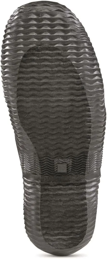 Guide Gear Men's Mid-High Bogger Waterproof Rubber Hunting Work Rain Boots 12”, 5mm Neoprene Top