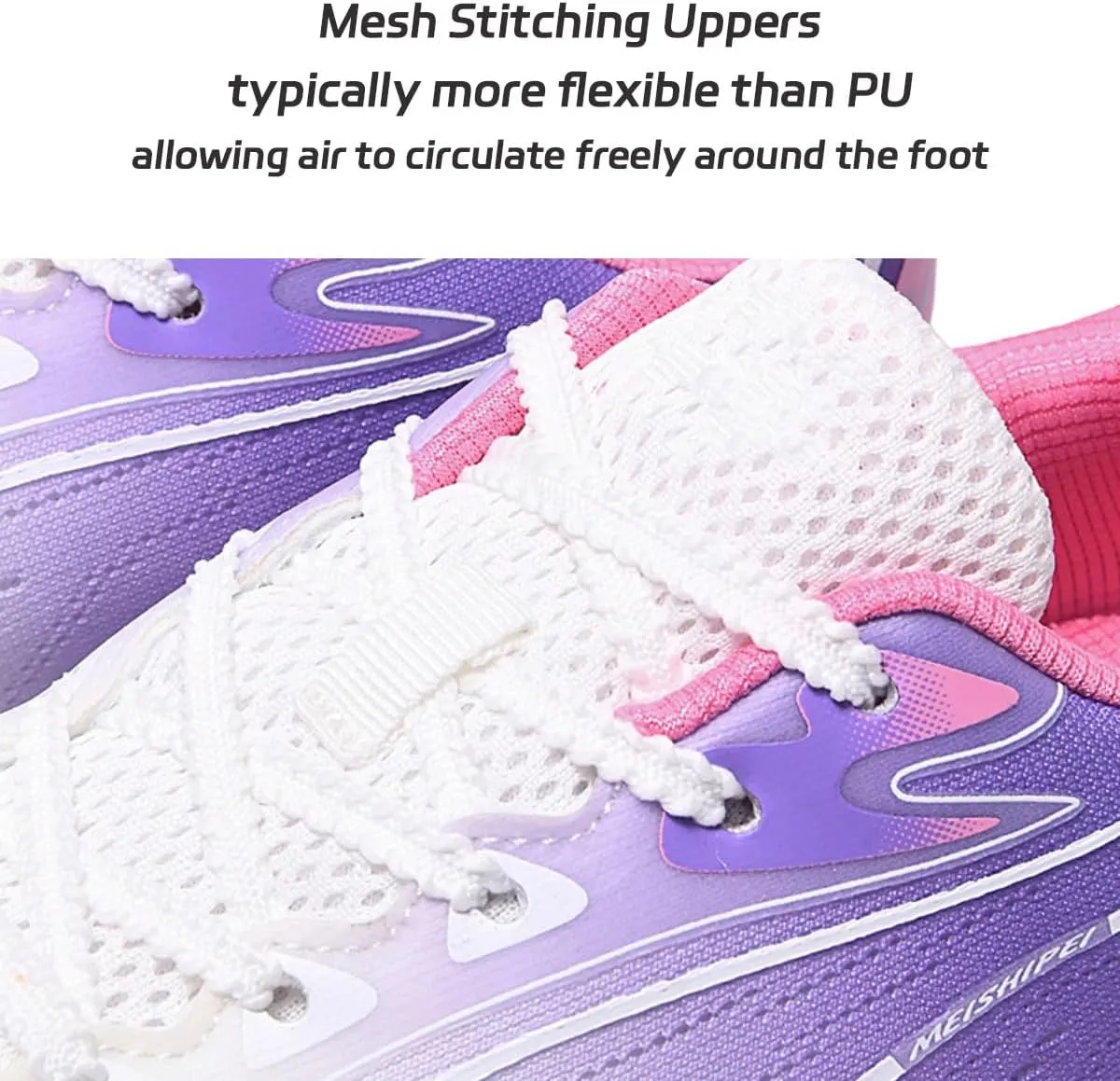 HESBITEUL Mens Track and Field Shoes Sprint Sport Sneakers Youth Professional Training Racing Running Shoes