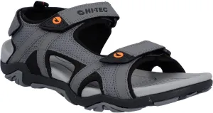 HI-TEC Crater Sandal Steel Grey/Black/Orange UK 7 Steel Grey/Black/Orange