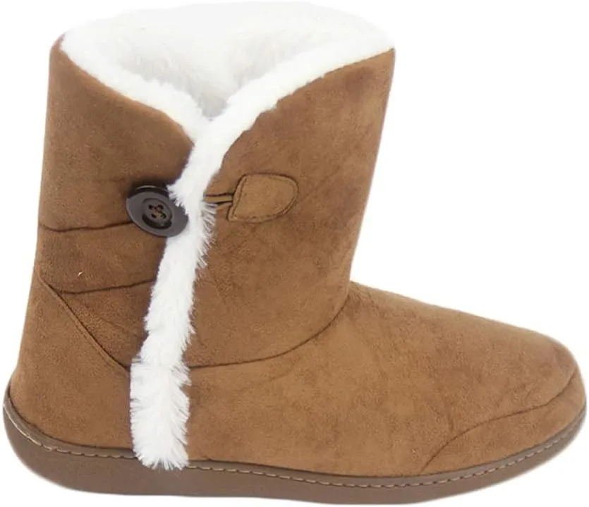 Home Slipper Men's Slippers Boots,Soft Winter Warm Memory Foam Indoor House Slipper Shoes