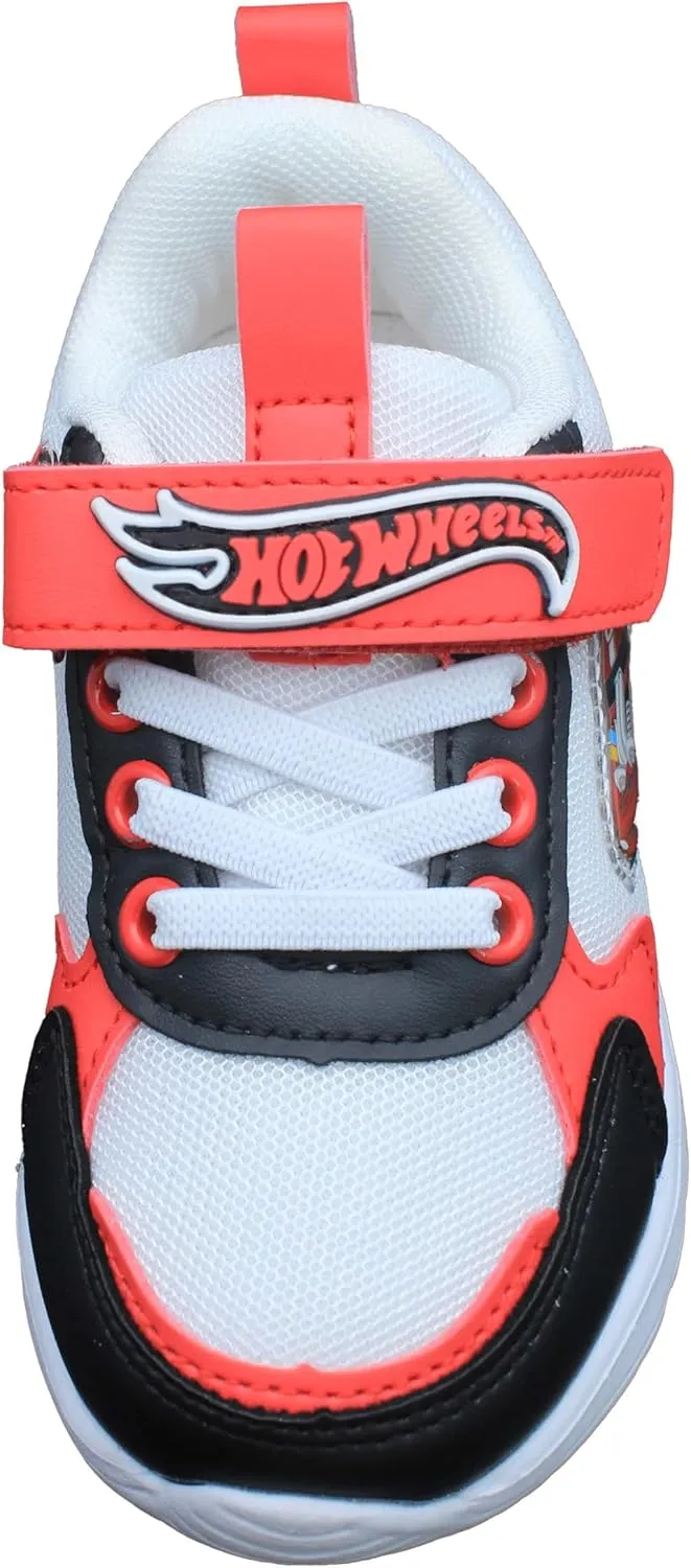 Hot Wheels Toddler Boys' Light-Up Sneakers