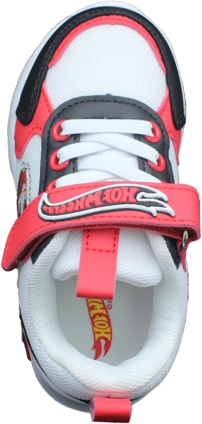 Hot Wheels Toddler Boys' Light-Up Sneakers