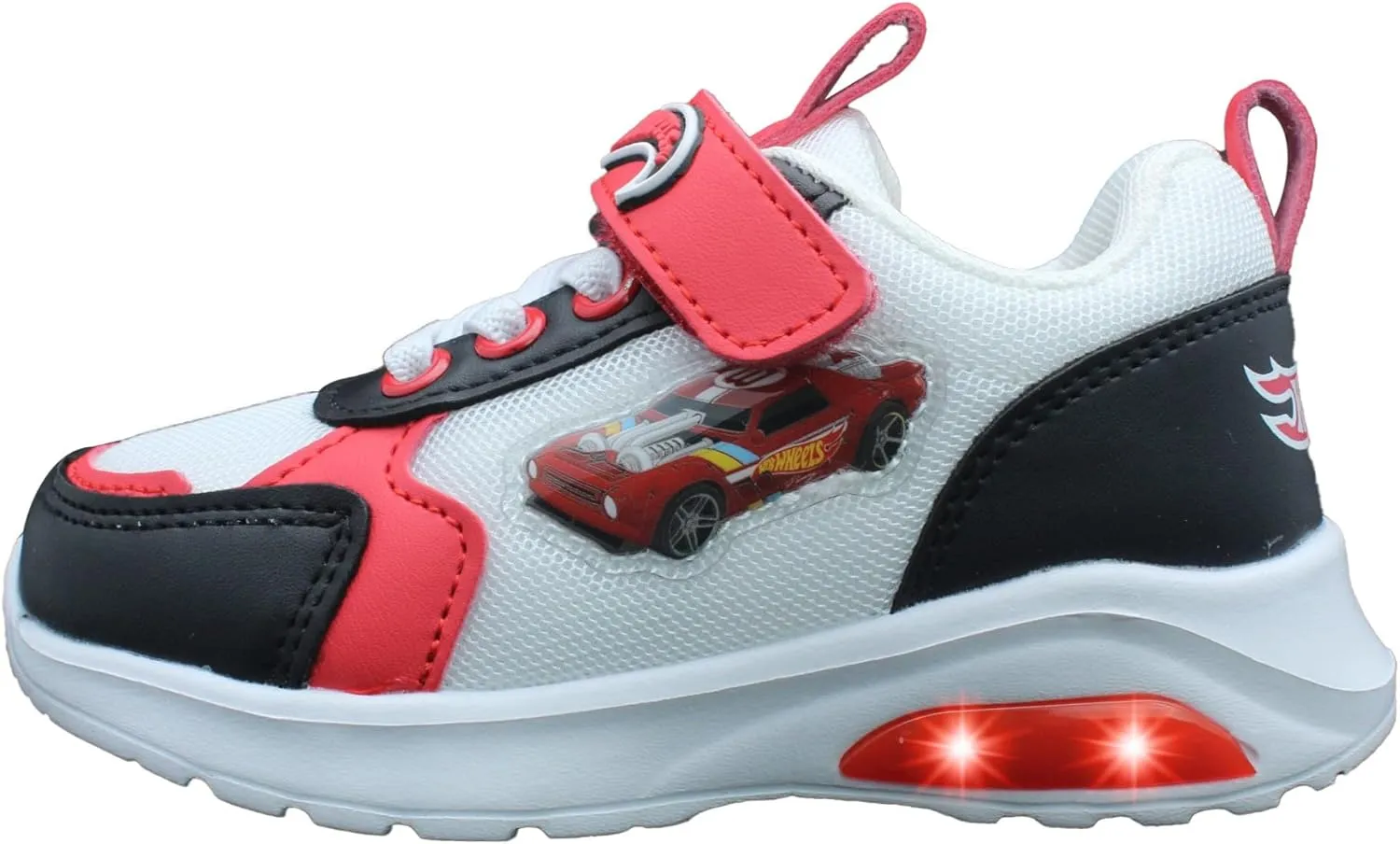 Hot Wheels Toddler Boys' Light-Up Sneakers