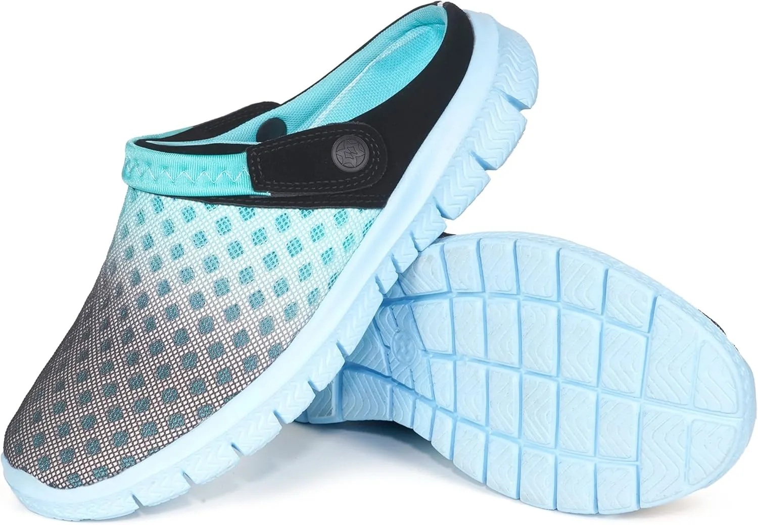 Hsyooes Mens Womens Mules & Clogs Garden Shoes Summer Breathable Mesh Slippers Non-Slip Outdoor Beach Sandals Unisex