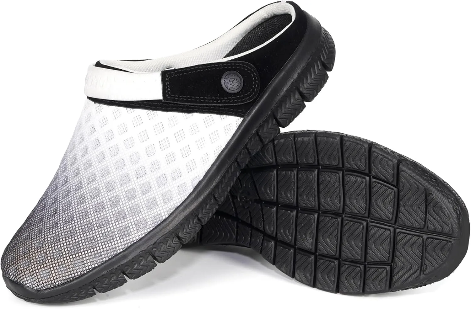 Hsyooes Mens Womens Mules & Clogs Garden Shoes Summer Breathable Mesh Slippers Non-Slip Outdoor Beach Sandals Unisex