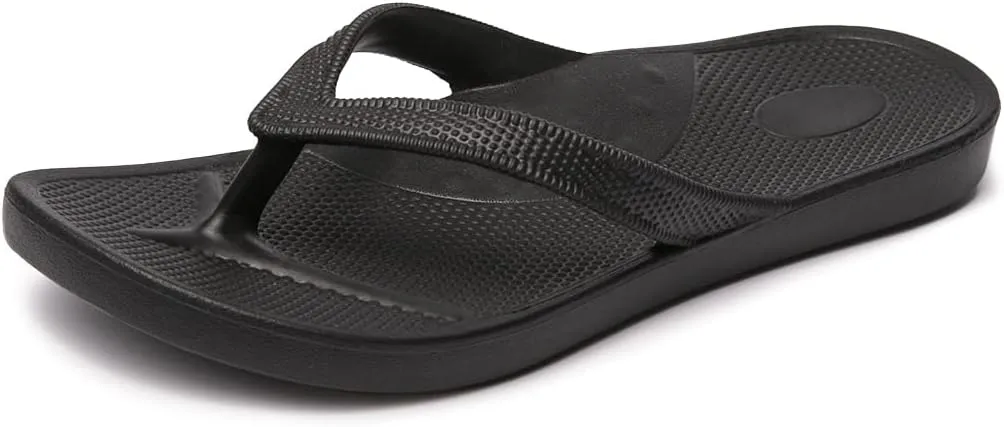 Huayuanwell Women's Flip Flops Thong Sandals Shower Slippers Beach Pool Bathroom Slides Sandals